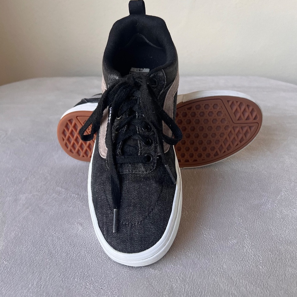 Vans Kyle Walker Pro Black / Grey Skateboarding Skate Shoe Size 7.5 - Picture 9 of 12